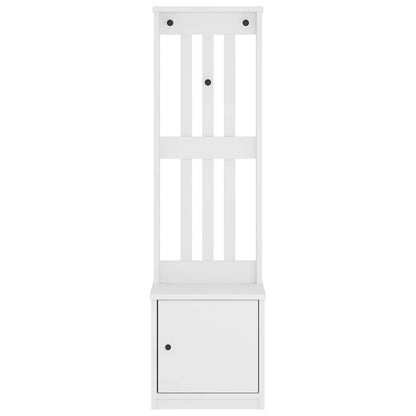 vidaXL Hall Tree SANDNES White 45x40x159.5 cm Solid Wood Pine