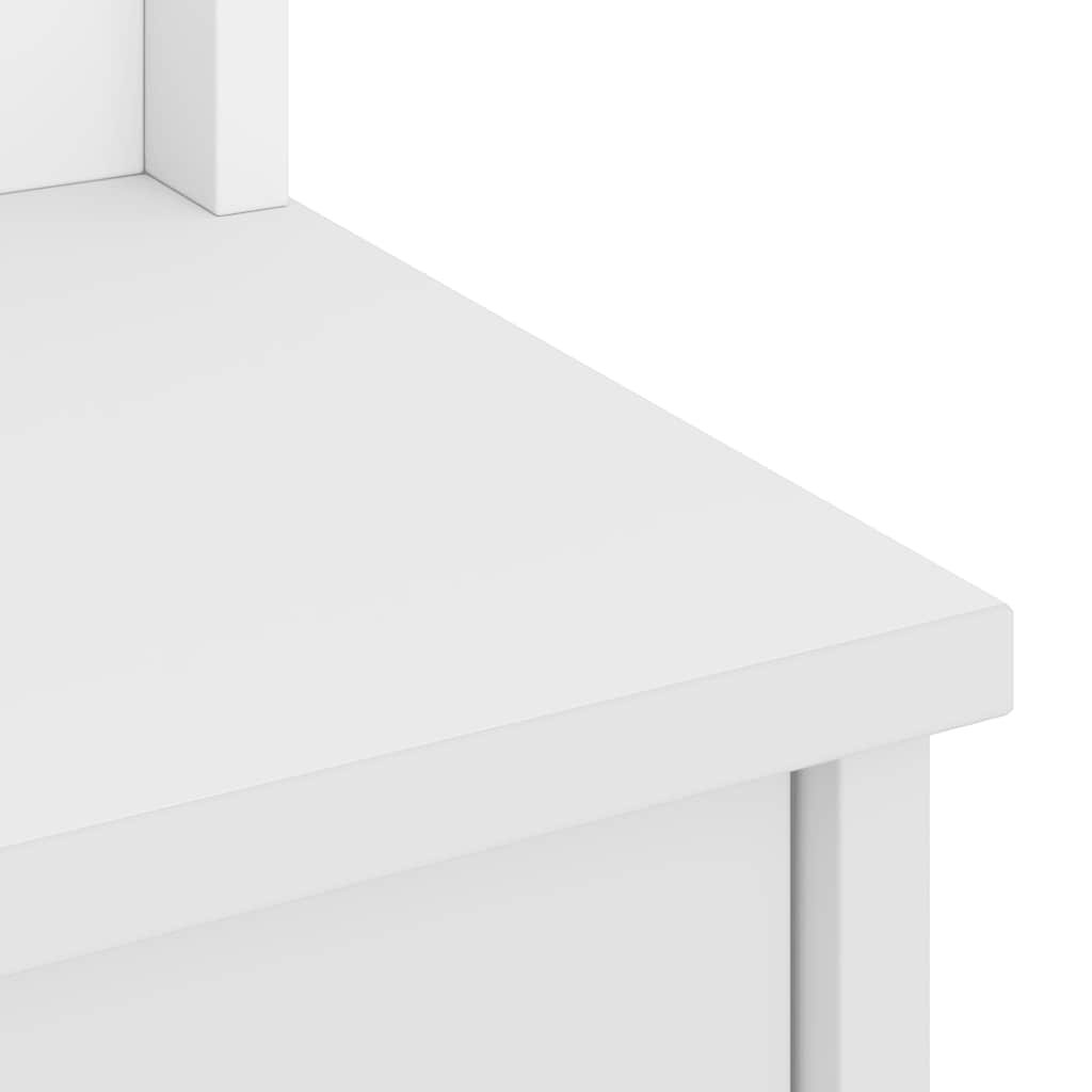 vidaXL Hall Tree SANDNES White 45x40x159.5 cm Solid Wood Pine
