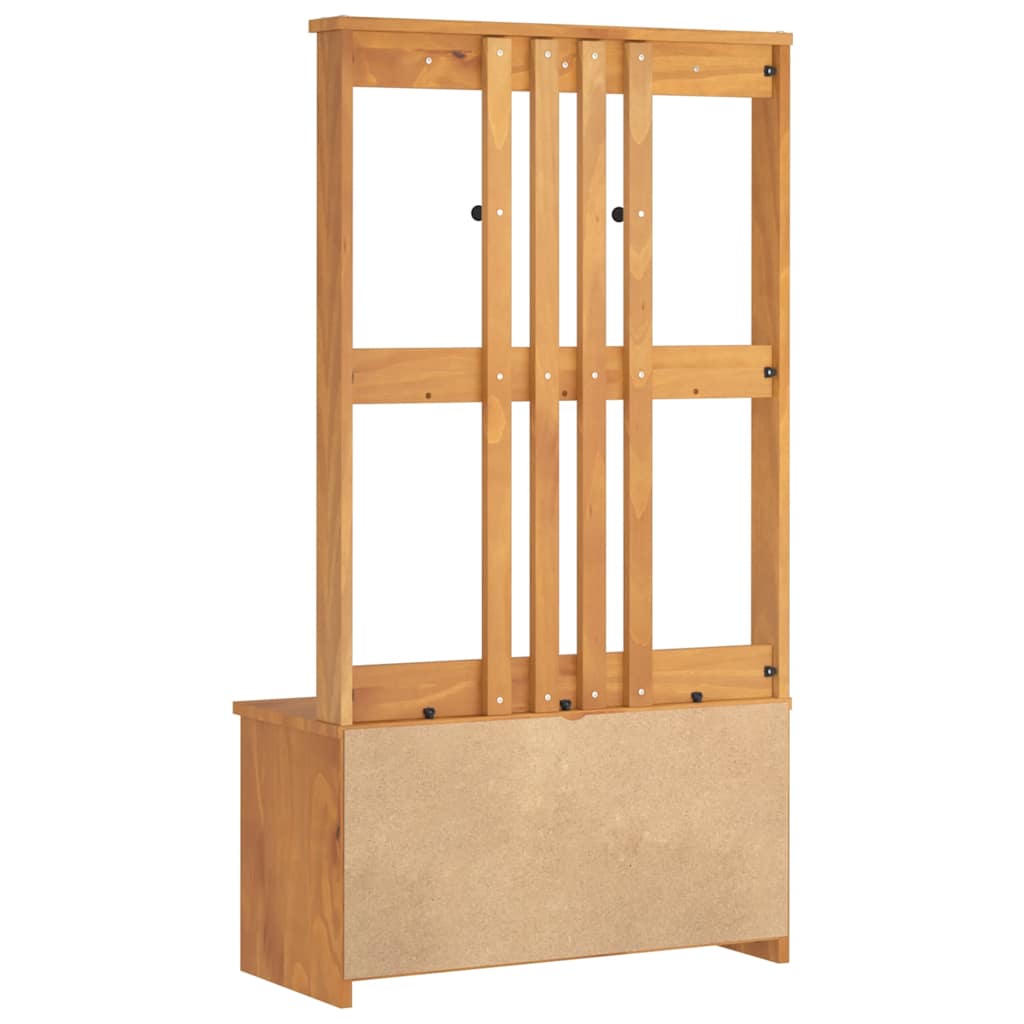 vidaXL Hall Tree SANDNES 87x40x159.5 cm Solid Wood Pine