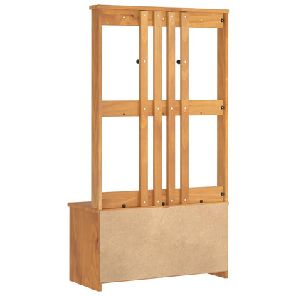 vidaXL Hall Tree SANDNES 87x40x159.5 cm Solid Wood Pine