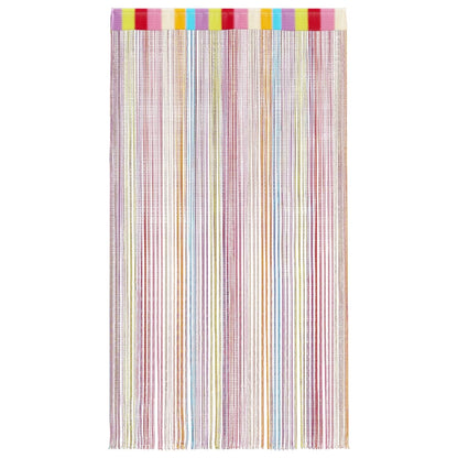 vidaXL String Curtains 2 pcs Multicolour 140x250 cm