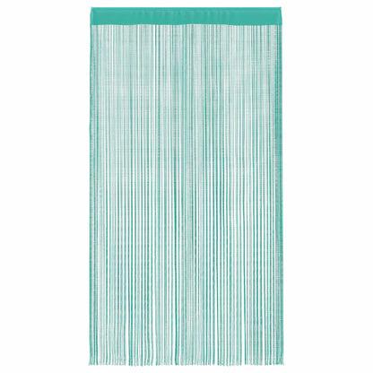 vidaXL String Curtains 2 pcs Turquoise 140x250 cm