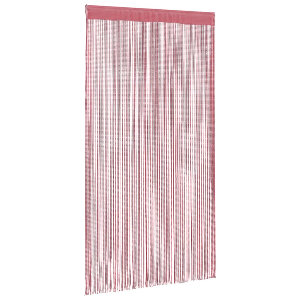 vidaXL String Curtains 2 pcs Pink 140x250 cm