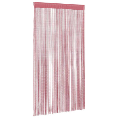 vidaXL String Curtains 2 pcs Pink 140x250 cm