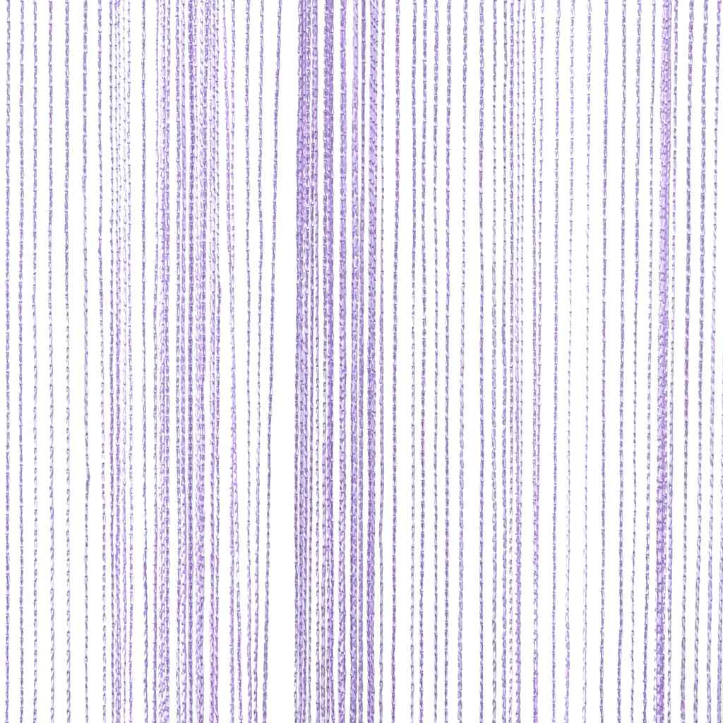 vidaXL String Curtains 2 pcs Purple 100x250 cm