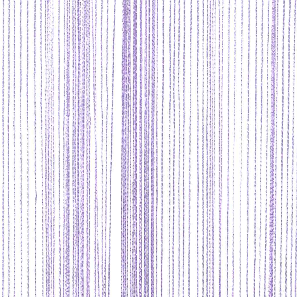 vidaXL String Curtains 2 pcs Purple 140x250 cm