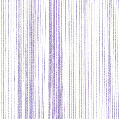 vidaXL String Curtains 2 pcs Purple 140x250 cm