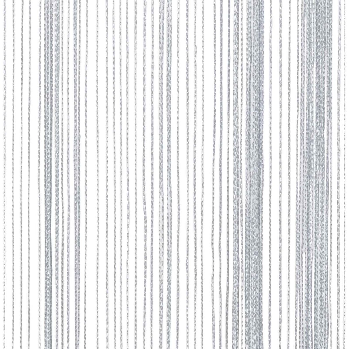 vidaXL String Curtains 2 pcs Light Grey 100x250 cm