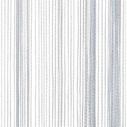 vidaXL String Curtains 2 pcs Light Grey 140x250 cm