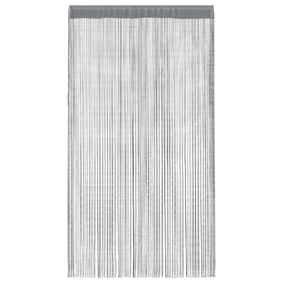 vidaXL String Curtains 2 pcs Anthracite 140x250 cm