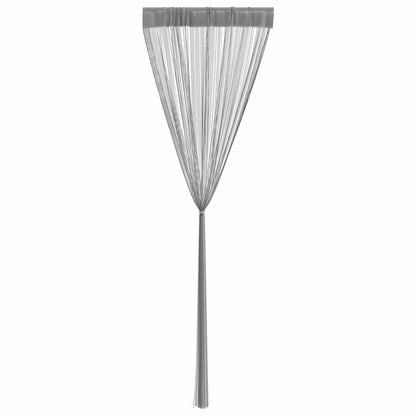 vidaXL String Curtains 2 pcs Anthracite 140x250 cm