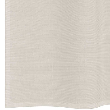 vidaXL Voile Curtains with Grommets 2 pcs Cream 140x260 cm