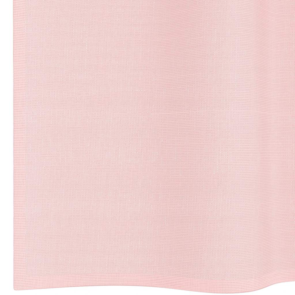 vidaXL Voile Curtains with Grommets 2 pcs Light Pink 140x140 cm