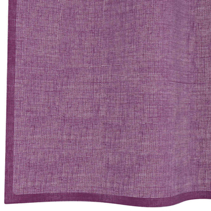 vidaXL Voile Curtains with Grommets 2 pcs Purple 140x245 cm