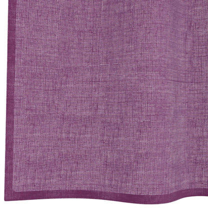 vidaXL Voile Curtains with Grommets 2 pcs Purple 140x260 cm