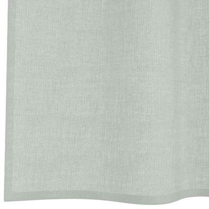 vidaXL Voile Curtains with Grommets 2 pcs Light Grey 140x140 cm
