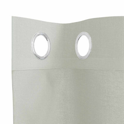 vidaXL Voile Curtains with Grommets 2 pcs Light Grey 140x225 cm