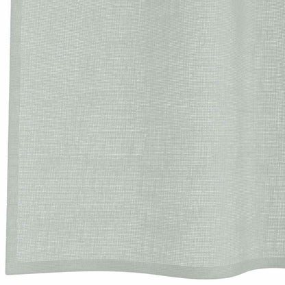 vidaXL Voile Curtains with Grommets 2 pcs Light Grey 140x260 cm