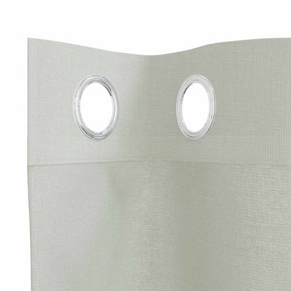 vidaXL Voile Curtains with Grommets 2 pcs Light Grey 140x300 cm