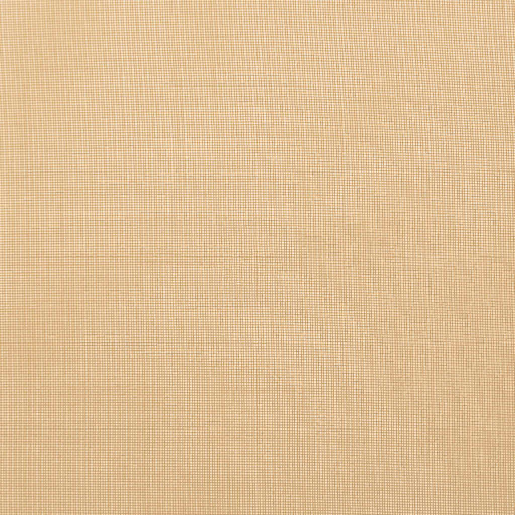 vidaXL Voile Curtains with Grommets 2 pcs Sand