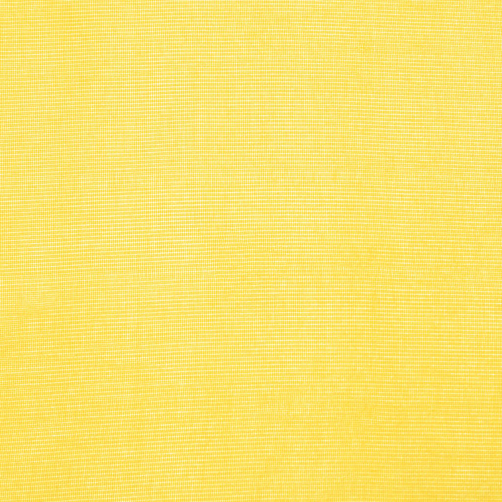 vidaXL Voile Curtains with Grommets 2 pcs Yellow