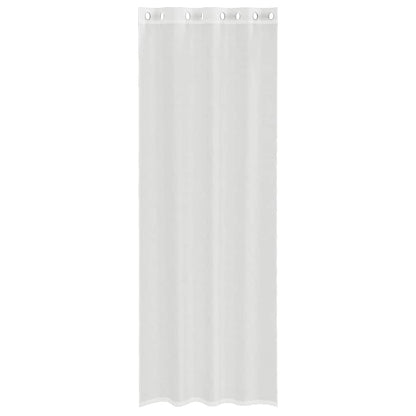vidaXL Voile Curtains with Grommets 2 pcs White