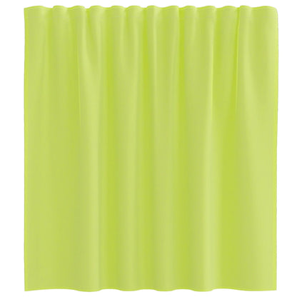 vidaXL Voile Curtains with Rod Pockets 2 pcs Apple Green