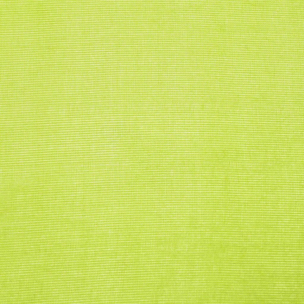 vidaXL Voile Curtains with Rod Pockets 2 pcs Apple Green