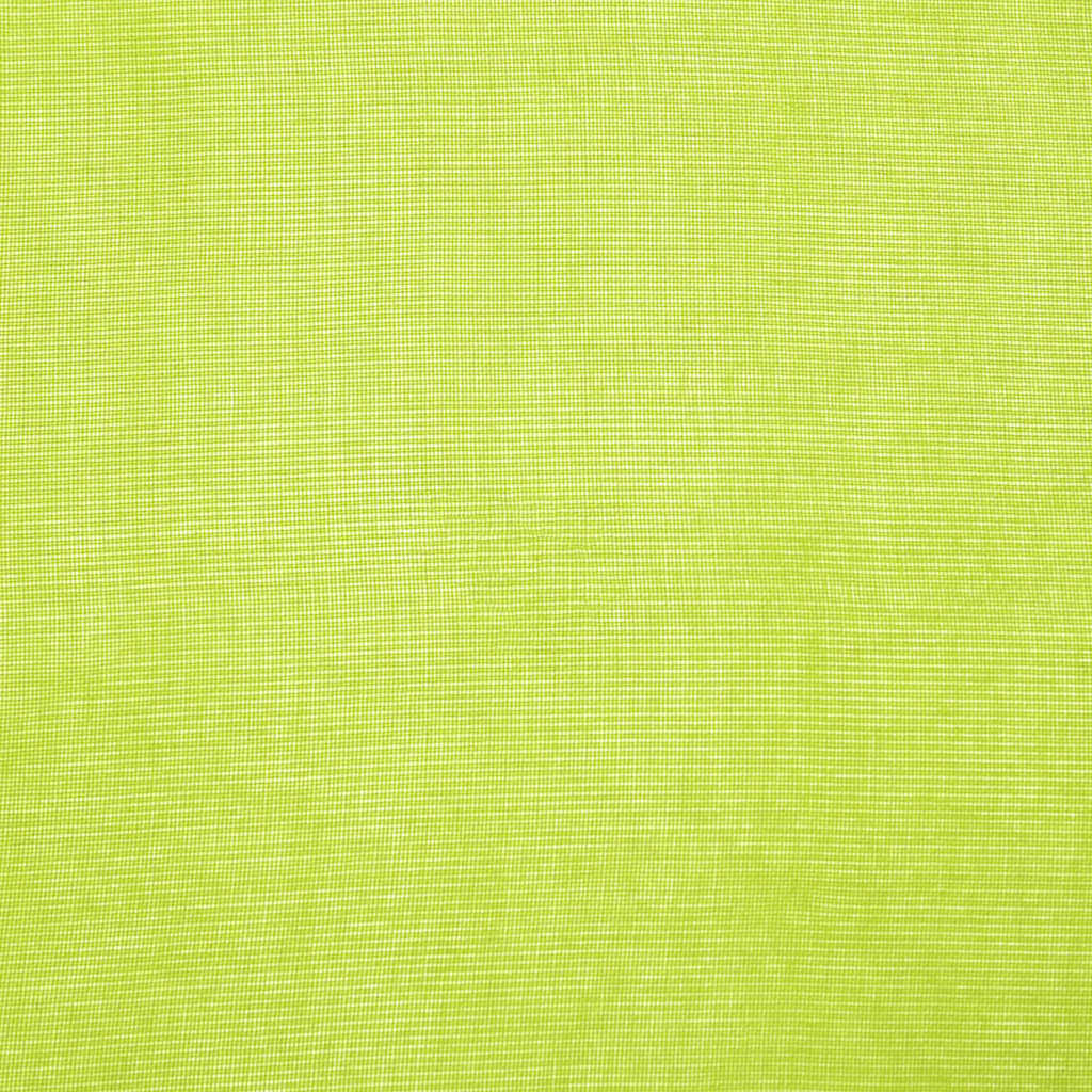 vidaXL Voile Curtains with Rod Pockets 2 pcs Apple Green