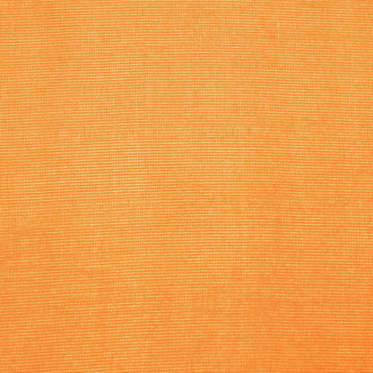vidaXL Voile Curtains with Rod Pockets 2 pcs Orange
