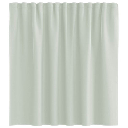 vidaXL Voile Curtains with Rod Pockets 2 pcs Light Grey