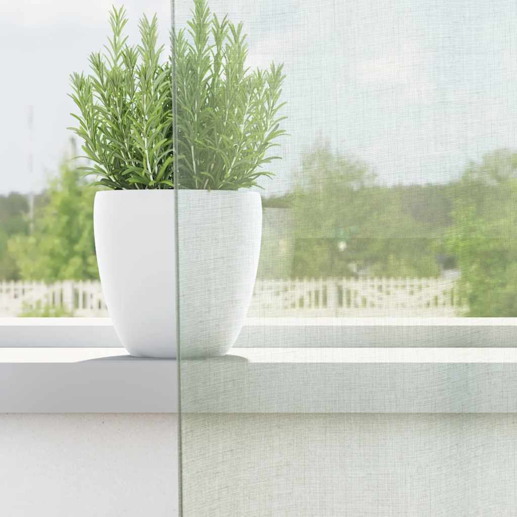 vidaXL Voile Curtains with Rod Pockets 2 pcs Light Grey