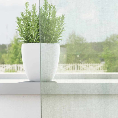 vidaXL Voile Curtains with Rod Pockets 2 pcs Light Grey
