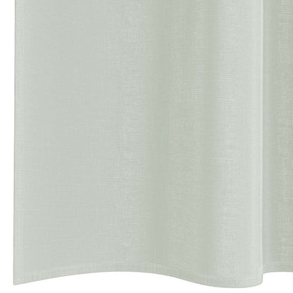 vidaXL Voile Curtains with Rod Pockets 2 pcs Light Grey