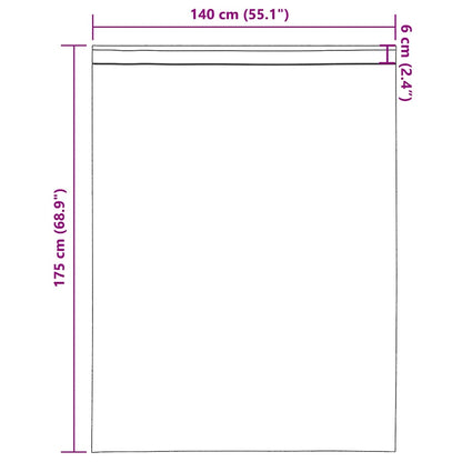 vidaXL Voile Curtains with Rod Pockets 2 pcs Royal Blue