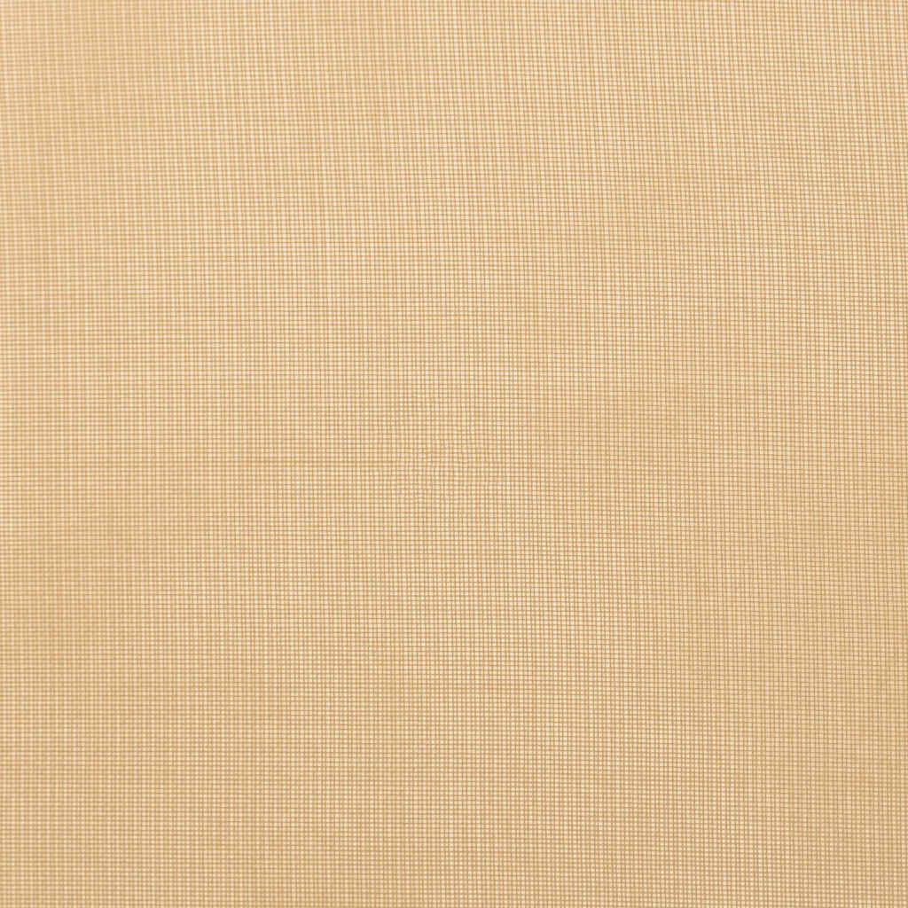 vidaXL Voile Curtains with Rod Pockets 2 pcs Sand