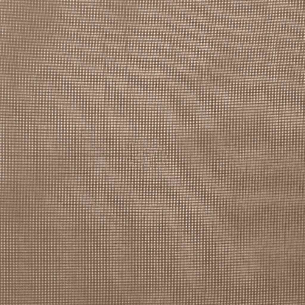 vidaXL Voile Curtains with Rod Pockets 2 pcs Light Brown