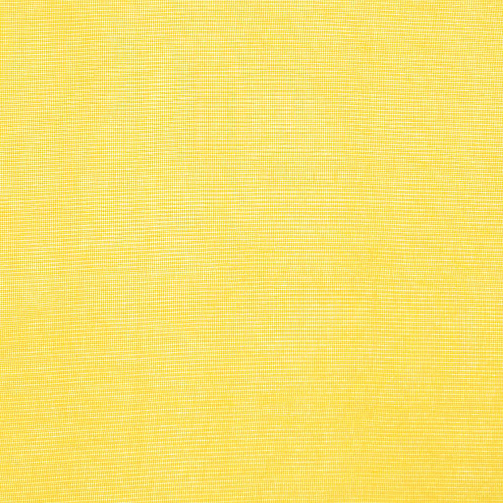 vidaXL Voile Curtains with Rod Pockets 2 pcs Yellow