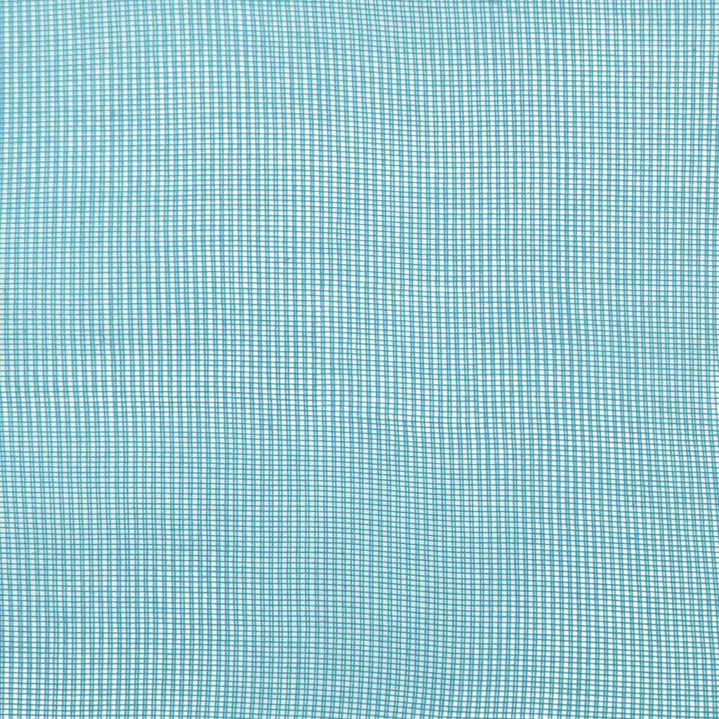 vidaXL Voile Curtains with Rod Pockets 2 pcs Turquoise