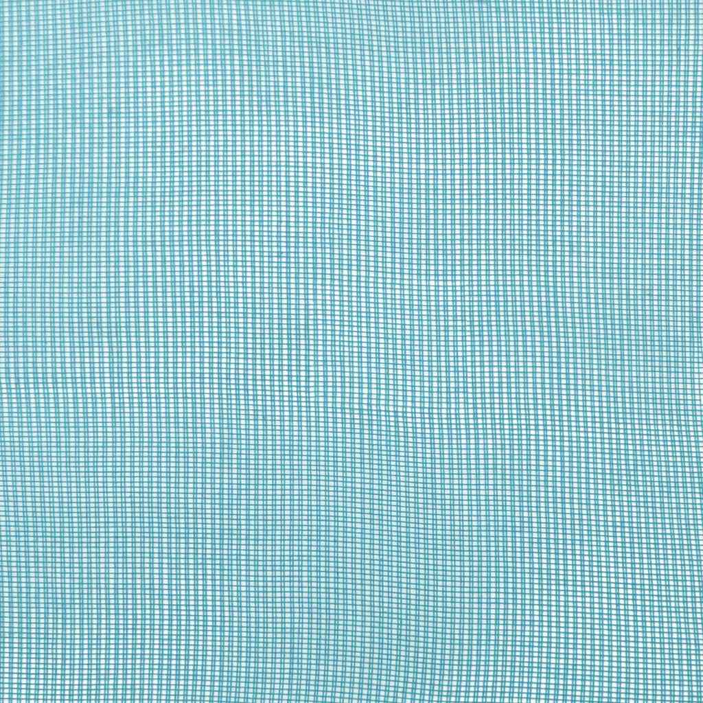 vidaXL Voile Curtains with Rod Pockets 2 pcs Turquoise