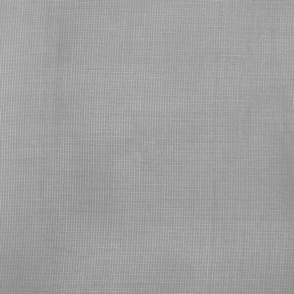 vidaXL Voile Curtains with Loops 2 pcs Dark Grey 140x245 cm