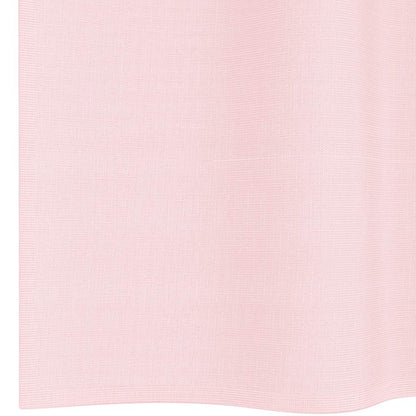 vidaXL Voile Curtains with Loops 2 pcs Light Pink 140x225 cm
