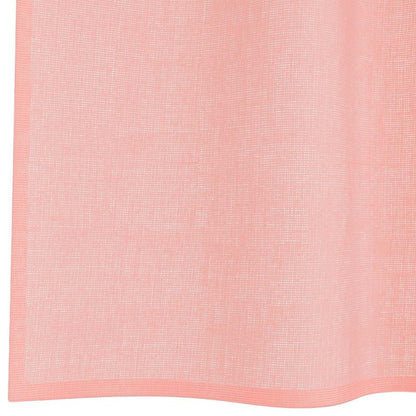 vidaXL Voile Curtains with Loops 2 pcs Pink 140x175 cm