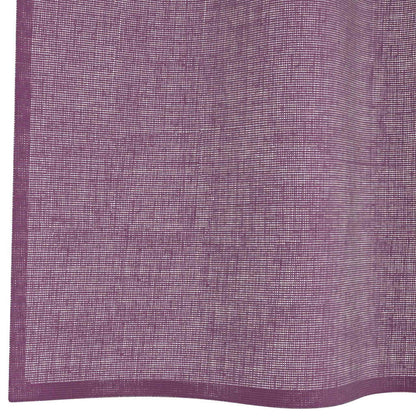 vidaXL Voile Curtains with Loops 2 pcs Purple 140x225 cm