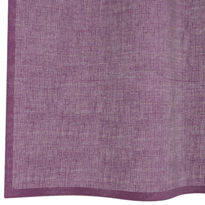 vidaXL Voile Curtains with Loops 2 pcs Purple 140x260 cm