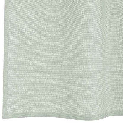vidaXL Voile Curtains with Loops 2 pcs Light Grey 140x140 cm