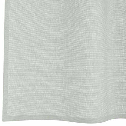 vidaXL Voile Curtains with Loops 2 pcs Light Grey 140x225 cm