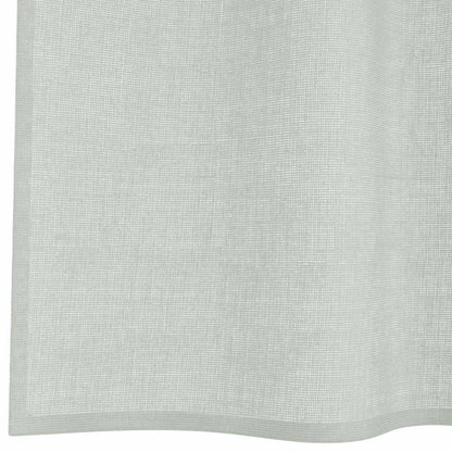 vidaXL Voile Curtains with Loops 2 pcs Light Grey 140x245 cm