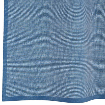 vidaXL Voile Curtains with Loops 2 pcs Royal Blue 140x175 cm