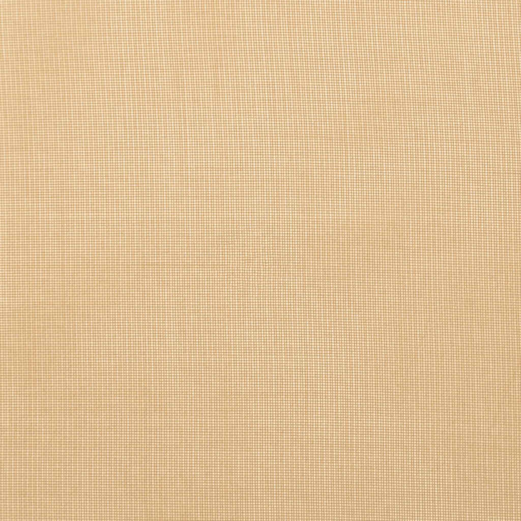 vidaXL Voile Curtains with Loops 2 pcs Sand 140x225 cm
